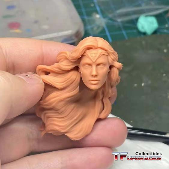 Thumbnail: [BtB Order] 3D Printed 1/12 Head Sculpt - Gal Gadot (Wonder Woman)