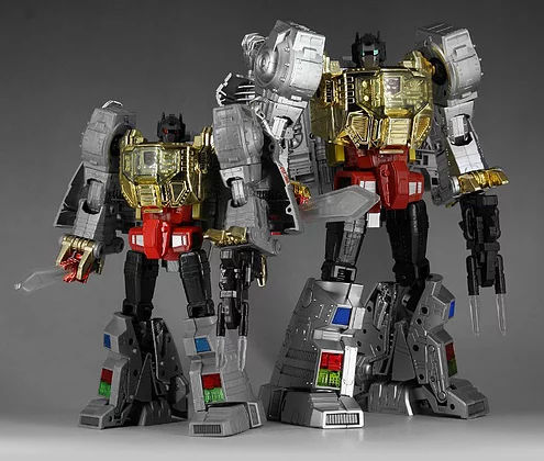Thumbnail: [BtB Order] Reximus Prime Metallic Version KO Oversized MP-08 Grimlock Reissue