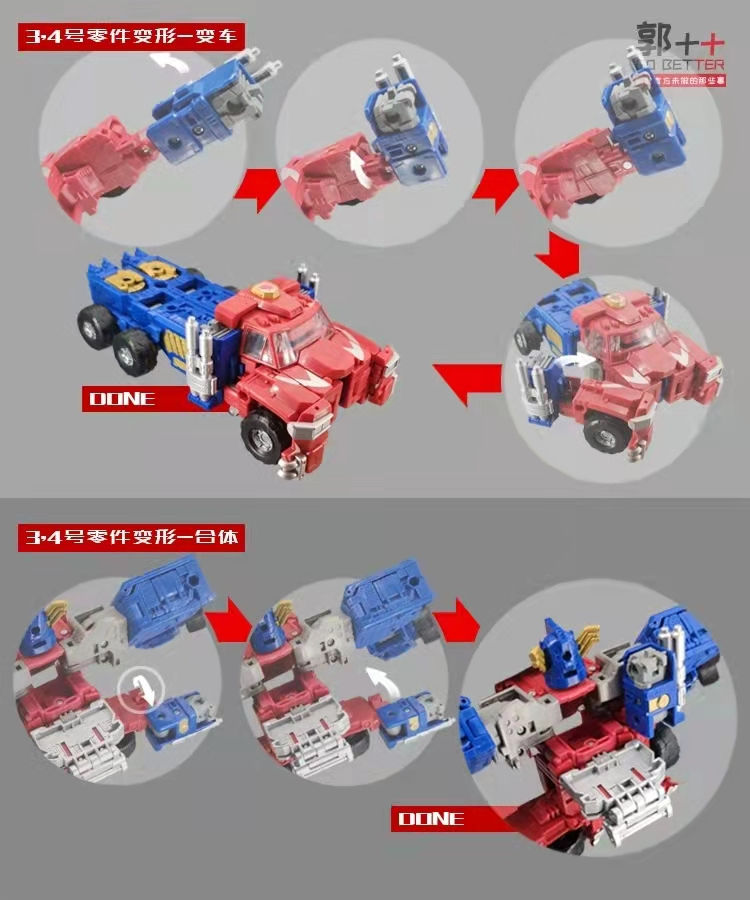 Thumbnail: Go Better Studio SGW-136 Upgrade Kit for Legacy Armada Optimus Prime