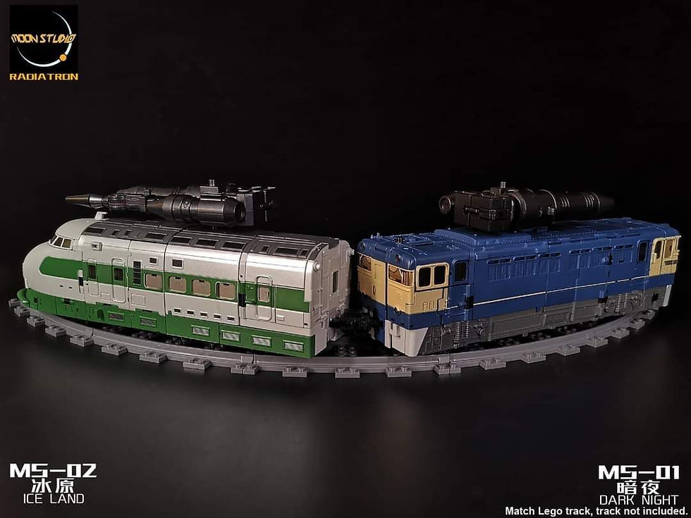 Thumbnail: [BtB Order] Moon Studio Radiatron Combiner MS-01 Dark Night MS-02 Ice Land