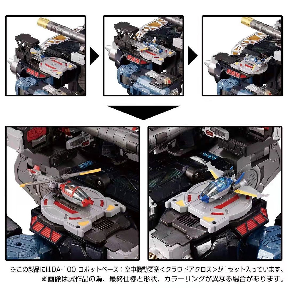 Thumbnail: [Pre-order] Takara Tomy Diaclone DA-100 Robot Base - Ground Across