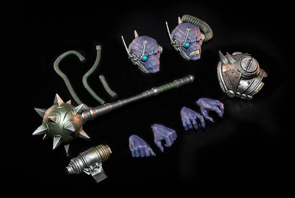 Thumbnail: [Pre-order] Cosmic Legions Hvalkatar: Book Two, Gravenight Kanoxx Vull Figure
