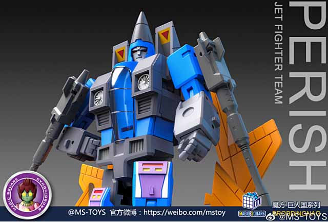 Thumbnail: [Back-to-Back Order] Magic Square MS-Toys MS-B30 Jet Fighter Team 3-Pack