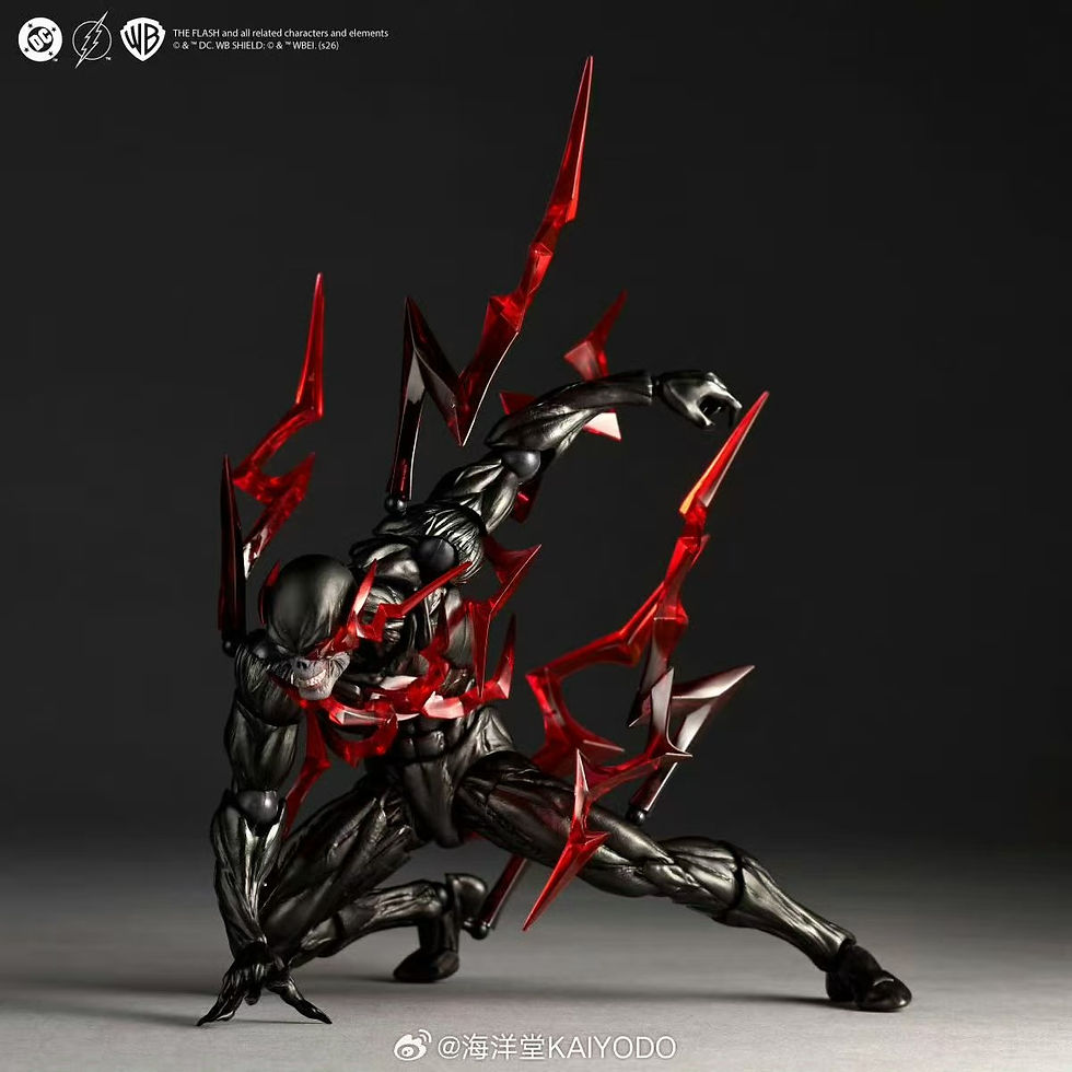 Thumbnail: [Feb 2027] Kaiyodo DC Comics Amazing Yamaguchi Revoltech Black Flash