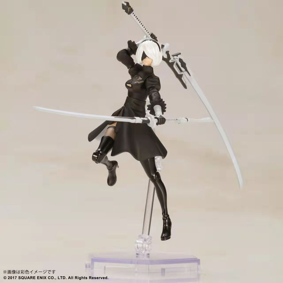 Thumbnail: [Pre-order] Square Enix NieR: Automata 2B & 9S Plastic Model Kit 2-Pack