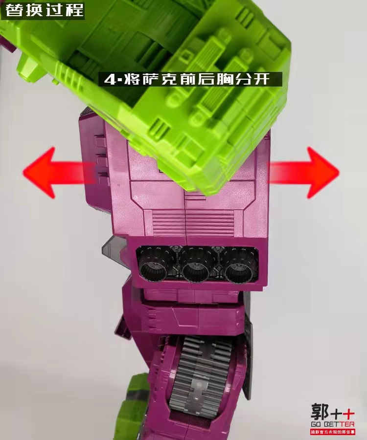 Thumbnail: [Back-to-Back Order] Go Better Studio SGW-76 / SGW-134 Kit for WFC Scorponok