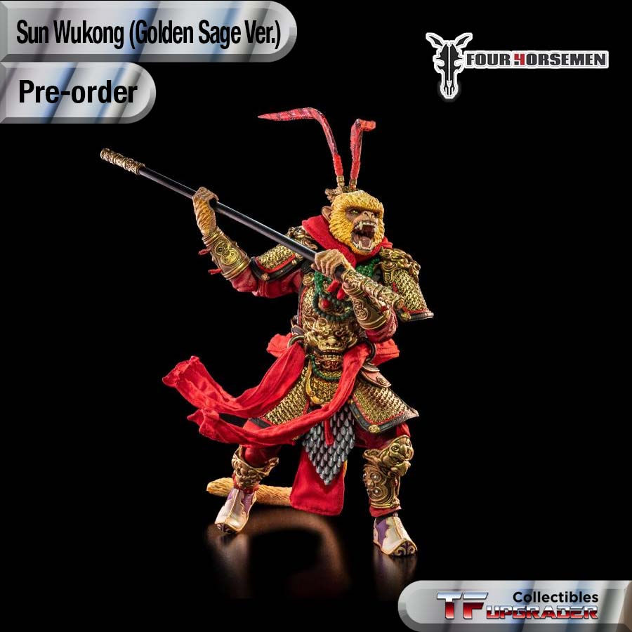 Four Horsemen Figura Obscura The Monkey King Sun WuKong (Golden Sage)