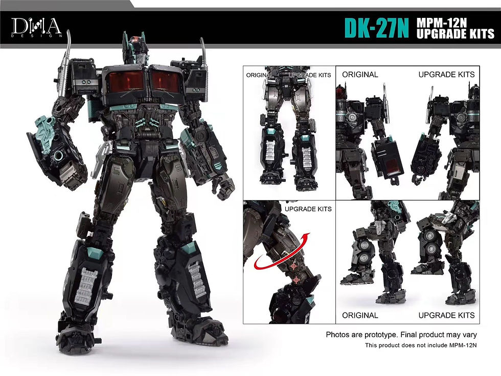 Thumbnail: [Pre-order] DNA Design DK-27N Upgrade Kit for MPM-12N Nemesis Prime