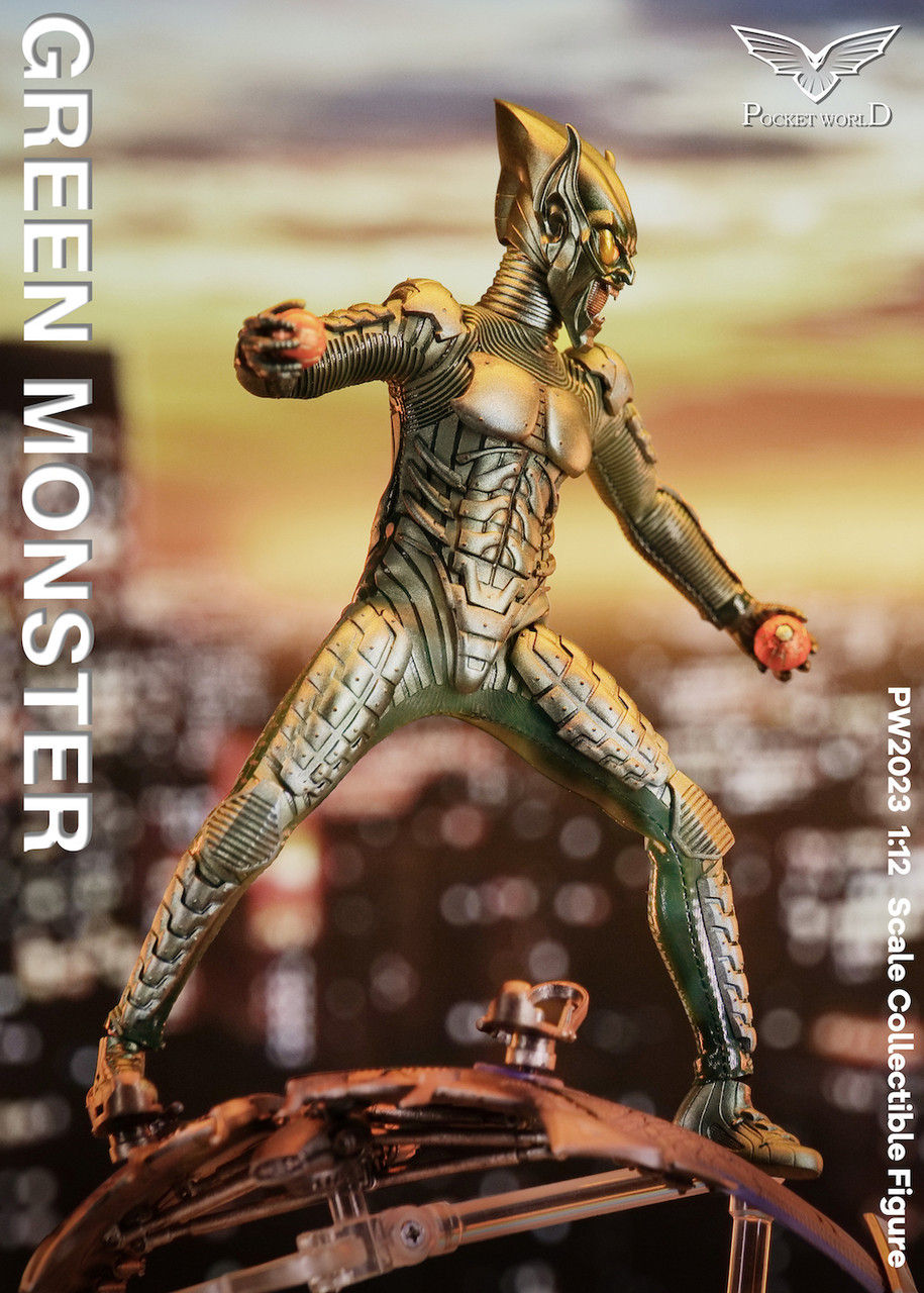 Thumbnail: [Pre-order] PW Toys PW2023 1/12 Scale Green Monster Figure