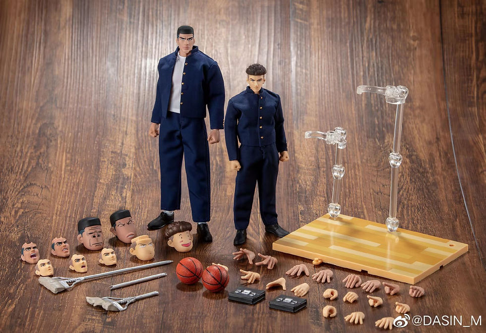 Thumbnail: [Pre-order] Dasin Model Slam Dunk Takenori Akagi & Ryota Miyagi (School Uniform)