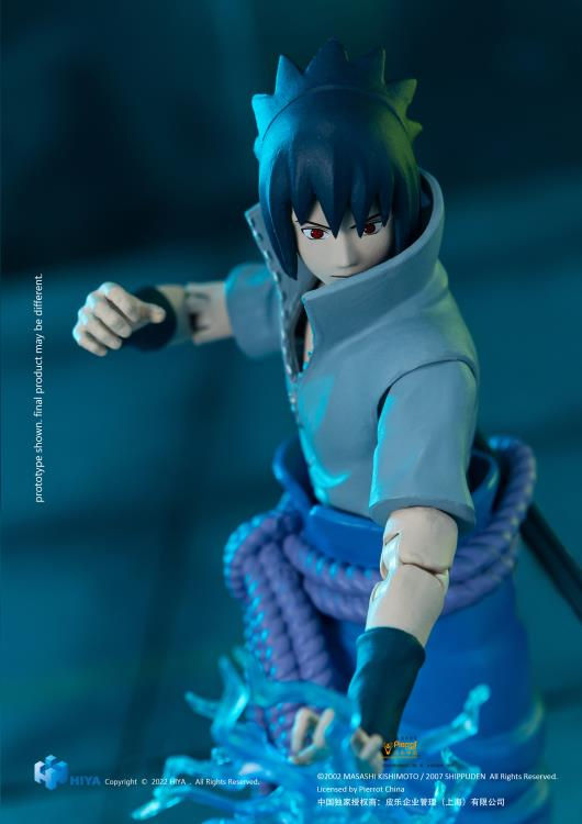 Thumbnail: [Pre-order] Hiya Toys Naruto: Shippuden Sasuke Uchiha 1/12 Scale Figure