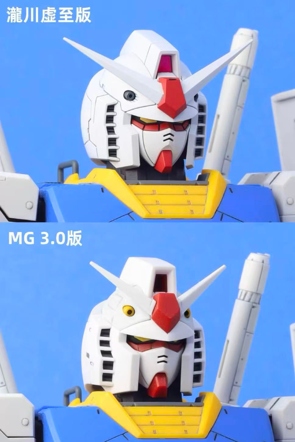 Thumbnail: 3D Printed MG RX-78-2 Gundam Head (Kyoshi Takigawa Ver)