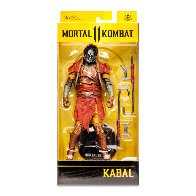 Thumbnail: [Pre-order] McFarlane Toys Mortal Kombat 11 Kabal (Rapid Red) 7" Figure