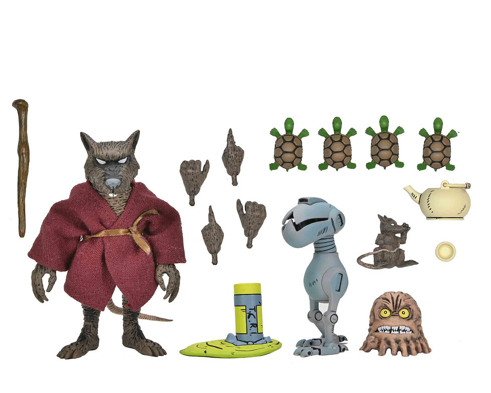 Thumbnail: [Pre-order] NECA Teenage Mutant Ninja Turtles Splinter (Mirage Comics) 7" Figure