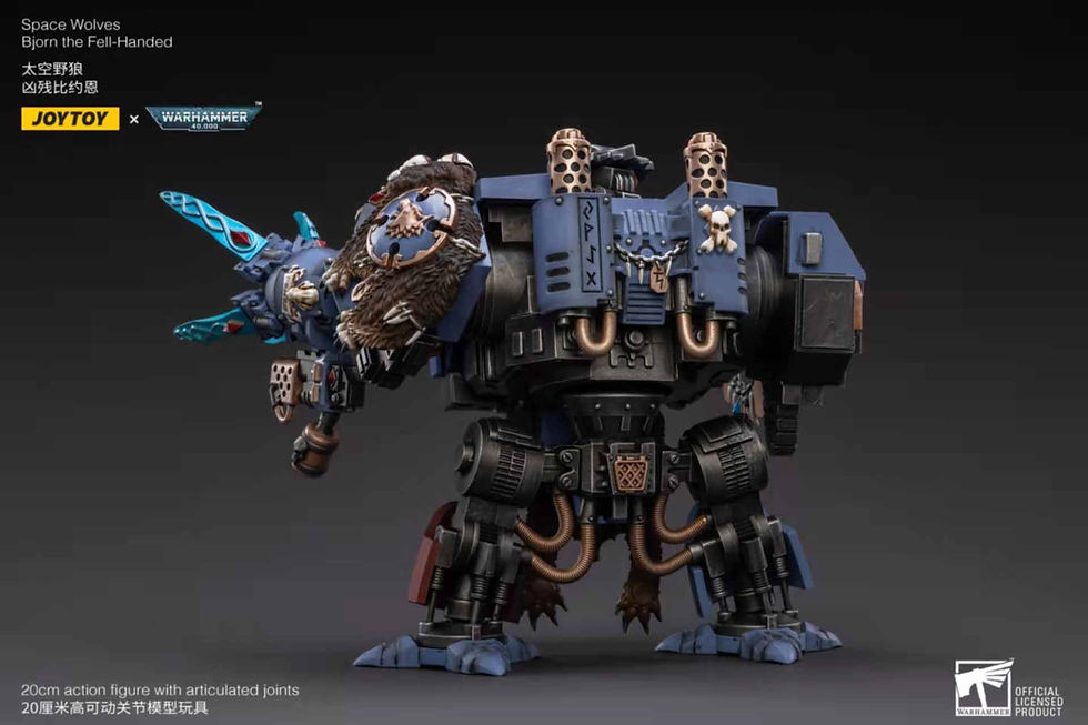 Thumbnail: [Pre-order] Joy Toy x Warhammer 40K 1/18 Space Wolves Bjorn the Fell-Handed