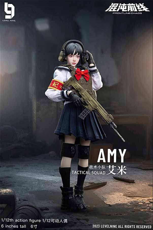 Thumbnail: [Pre-order] Joy Toy x Level9 Frontline Chaos 1/12 Scale Xena, Dora, Amy Figure