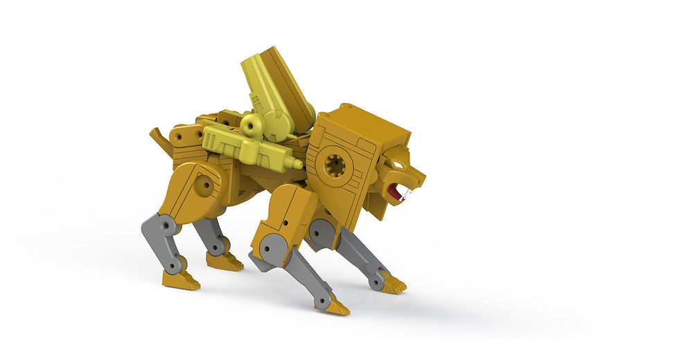 Thumbnail: [Back-to-Back Order] KFC Toys Cassette CST-15 Ironpaw 2.0