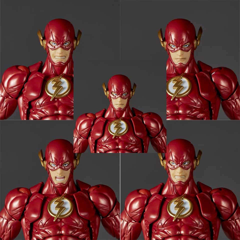 Thumbnail: [Pre-order] Kaiyodo DC Amazing Yamaguchi Revoltech Reverse Flash & The Flash