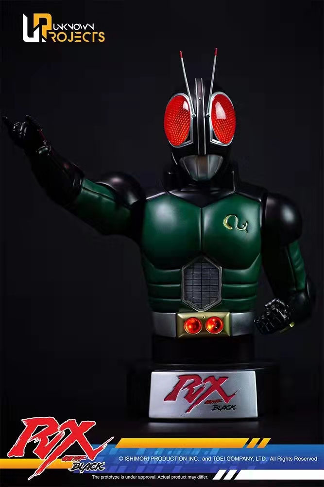 Thumbnail: [Pre-order] Unknown Projects Classic Signature Arte Series Masked Rider Black RX