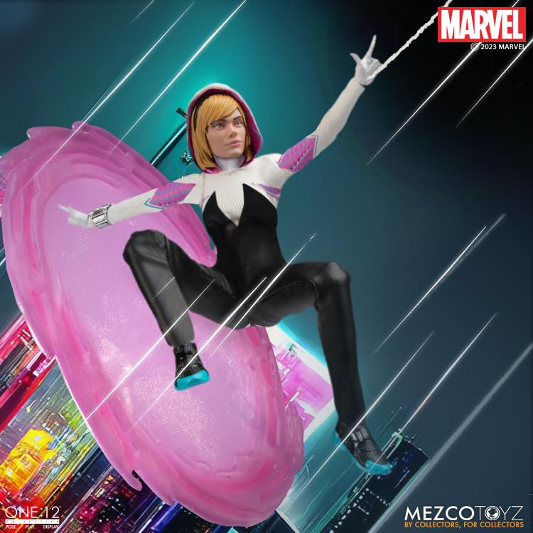 Thumbnail: [Pre-order] Mezco Toyz Marvel Comics One:12 Collective Ghost Spider Spider-Gwen