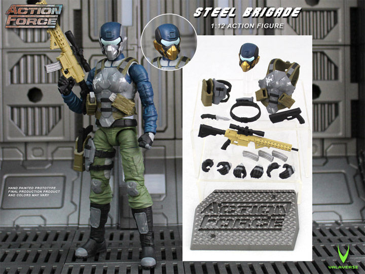Thumbnail: [Pre-order] Valaverse Action Force Wave 3 1/12 Scale Figure