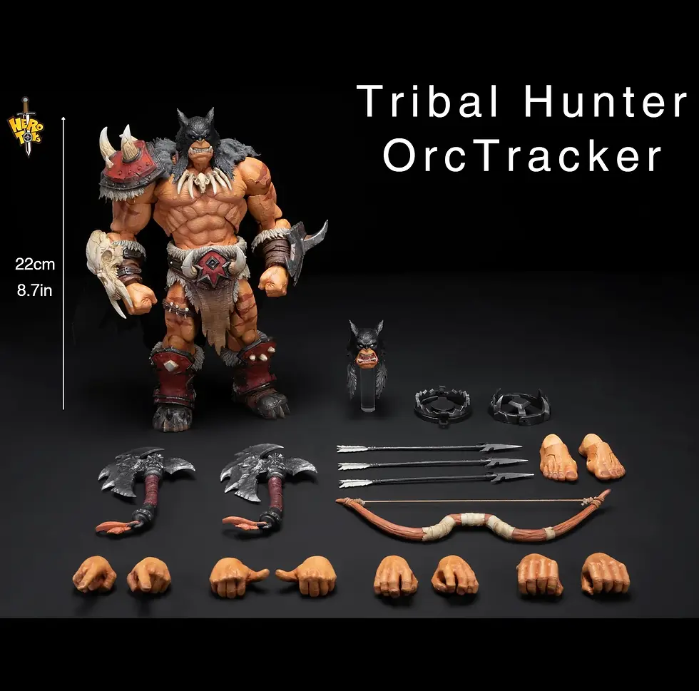 Thumbnail: [Q4 2026] Hero Toys 1/10 Tribal Hunter Orc Tracker and War Bear