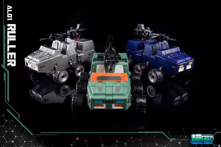 Thumbnail: [Pre-order] Modfans AL01W Ruller Green Version