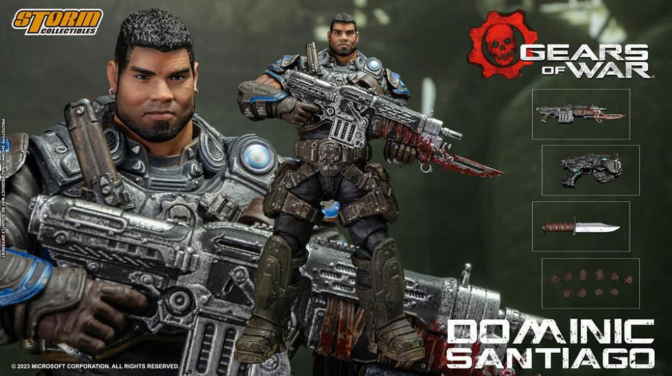 Thumbnail: [Pre-order] Storm Collectibles Gears of War 1/12 Queen Myrrah & Dominic Santiago