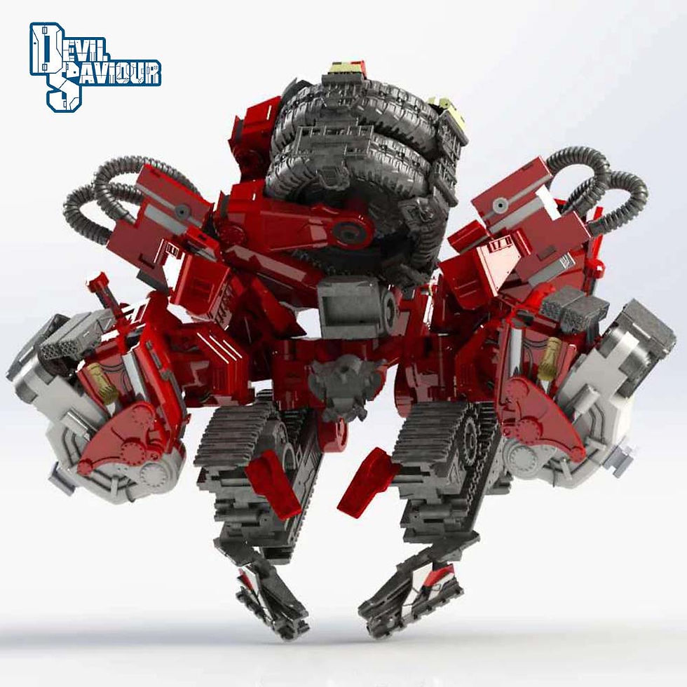 Thumbnail: [Pre-order] Devil Saviour DS-02 Giant Axe Reissue Troublemaker Combiner