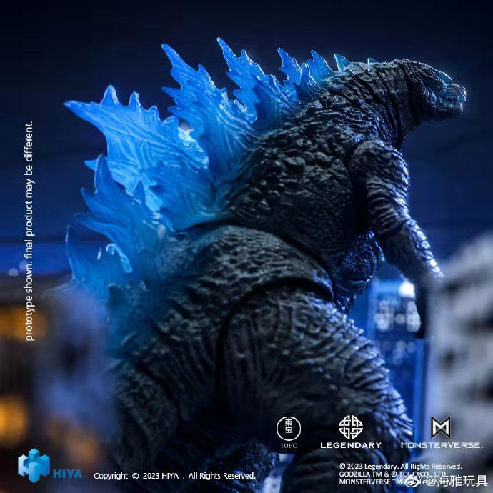 Thumbnail: [Pre-order] Hiya Toys Godzilla vs Kong Heat Ray Godzilla Translucent Version