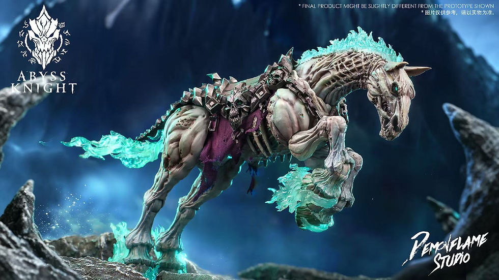 Thumbnail: [Q3 2027] DemonFlame Studio Darksiders 1/12 Abyss Knight & Despair