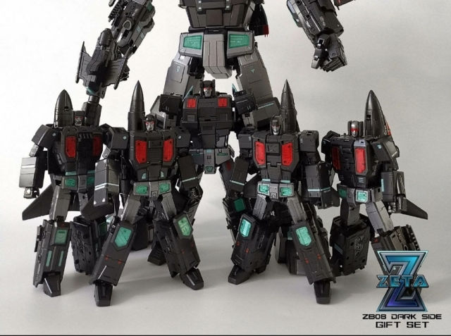 Thumbnail: [Pre-order] Zeta Toys ZB-08 Dark Side Superitron Combiner Set of 5