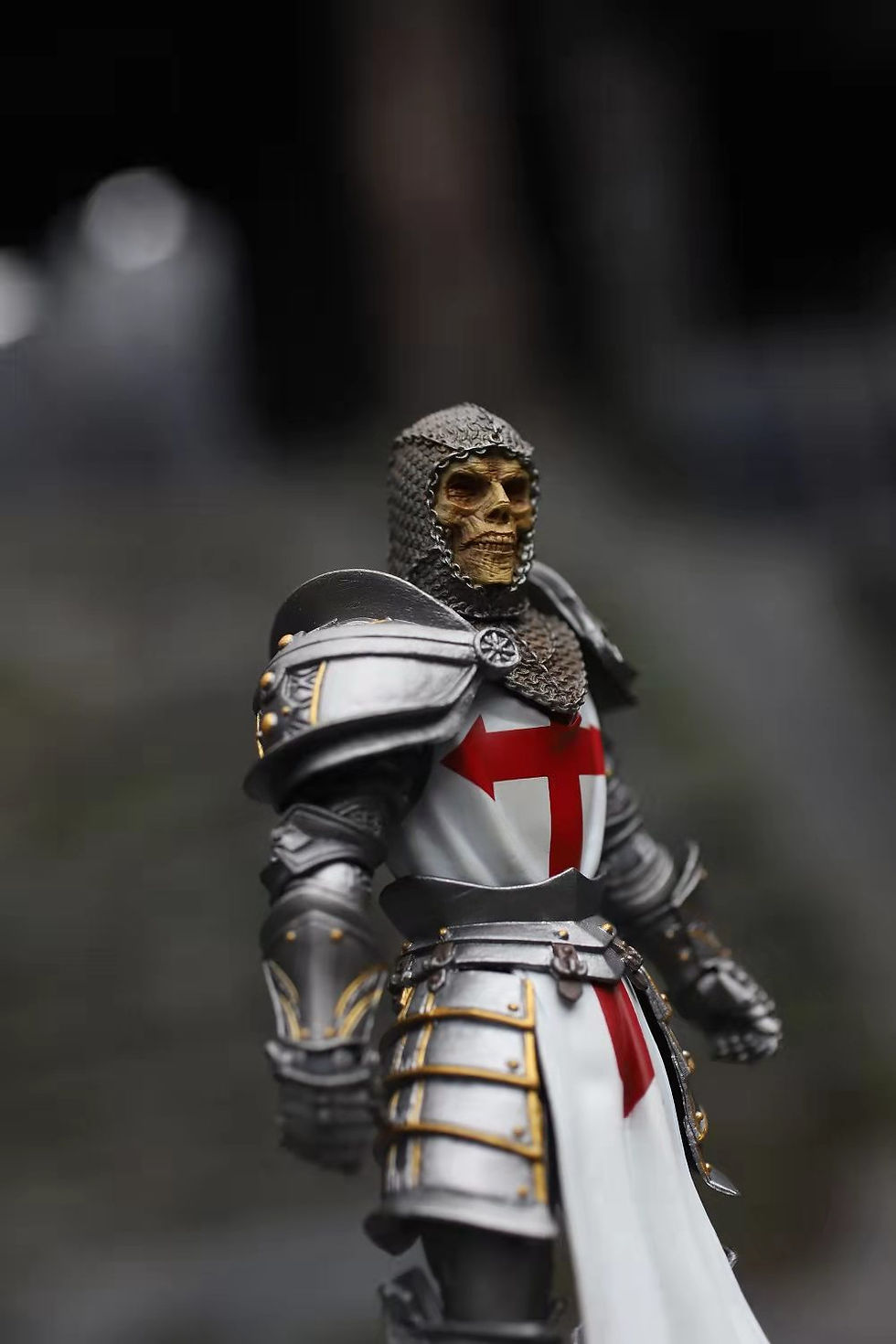 Thumbnail: [BtB Order] Chainmail Head Sculpt & Neck Guard Accessories for Mythic Legions