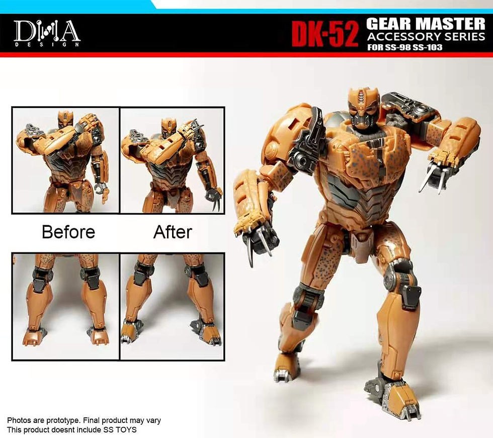 Thumbnail: DNA Design DK-52 Gear Master Accessory Series for SS-98 & SS-103