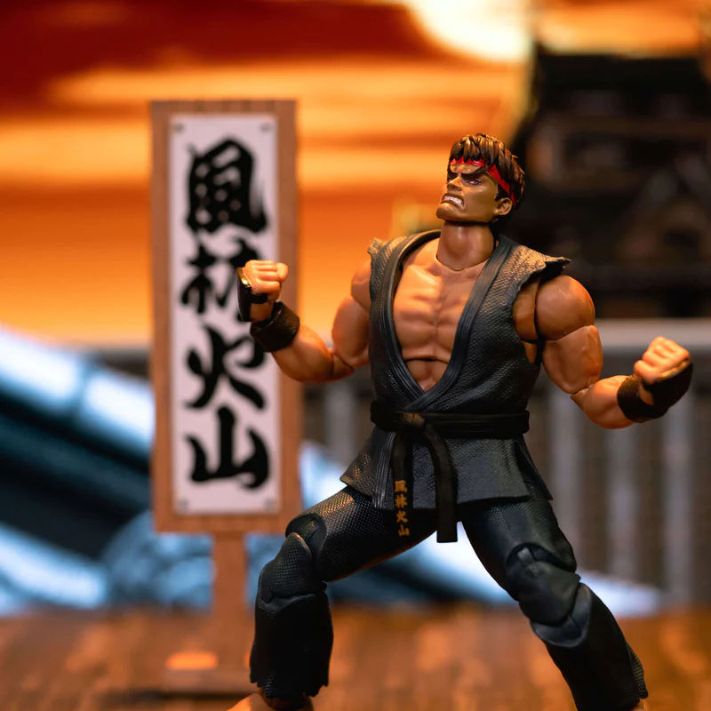 Thumbnail: [Back-to-Back Order] Jada Toys SDCC Ultra Street Fighter II Evil Ryu