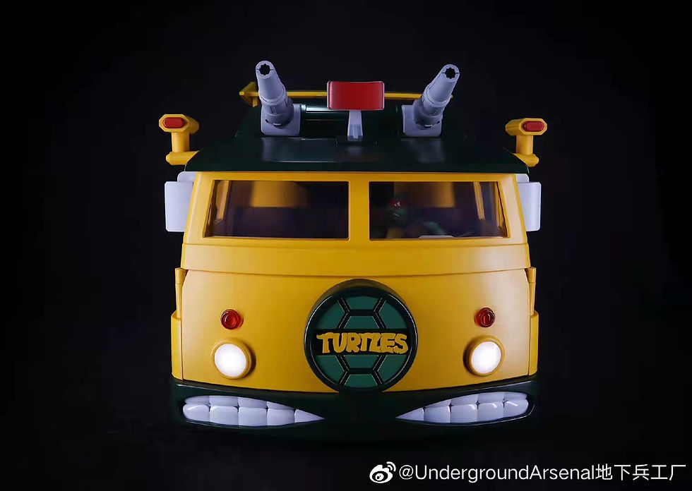 Thumbnail: [Back-to-Back Order] Turtle Shell 01 TNMT 1/12 Scale Party Wagon Vehicle