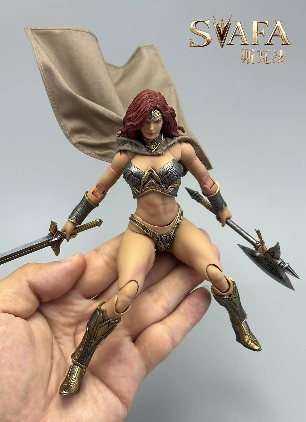 Thumbnail: [Q3 2027] Fury Toys x Mythborn Collectible Northern Valkyrie FSV03 Svafa