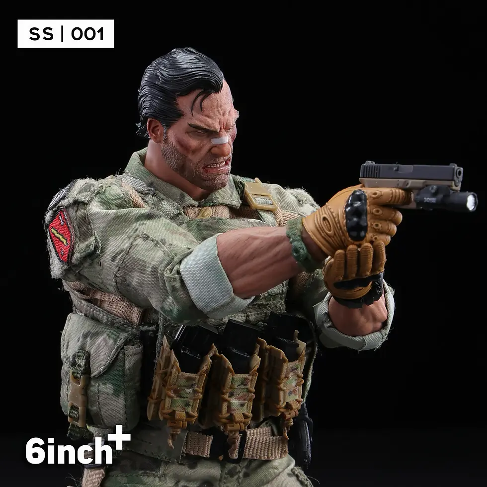 Thumbnail: [Q4 2027] 6 Inch+ SS001 The Sanctioner 1/12 Scale Action Figure