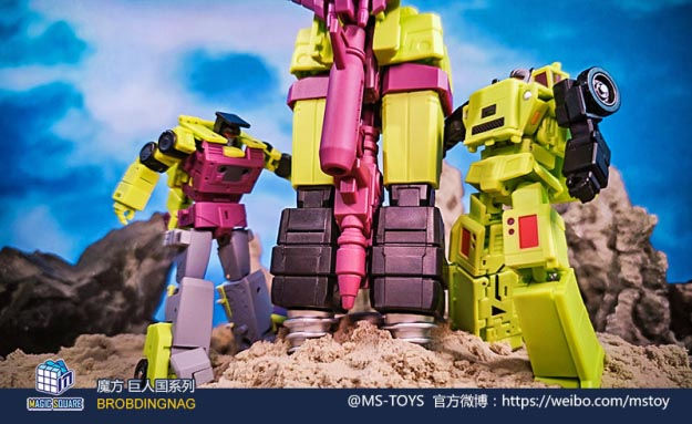 Thumbnail: [BtB Order] MS-Toys C Set MS-B39 Crane Master & MS-B40 Dump Truck Master 2 Pack