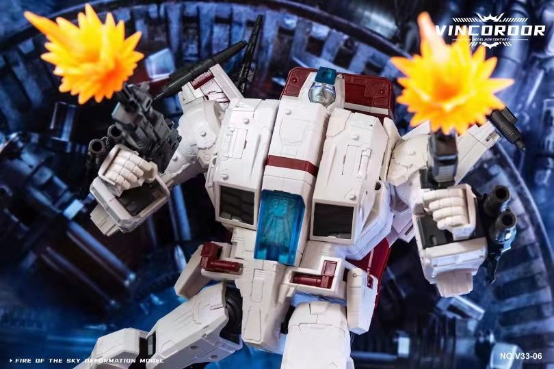 Thumbnail: [Back-to-Back Order] Vincoroor V33-06 Skyfire KO Oversized WFC-S28 Jetfire