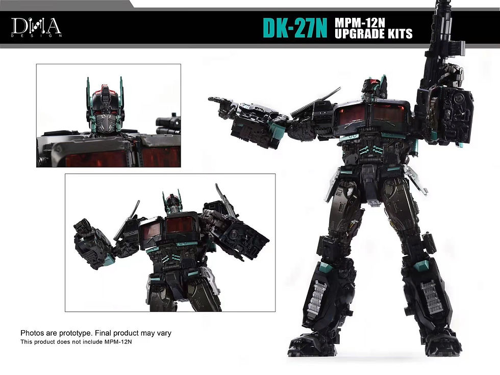 Thumbnail: DNA Design DK-27N Upgrade Kit for MPM-12N Nemesis Prime