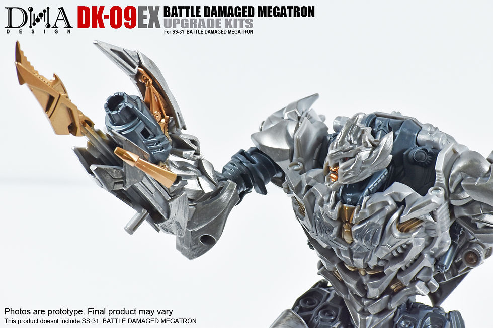 Thumbnail: [BtB Order] DNA Design DK-09/09EX Upgrade Kit for Studio Series 31 Megatron