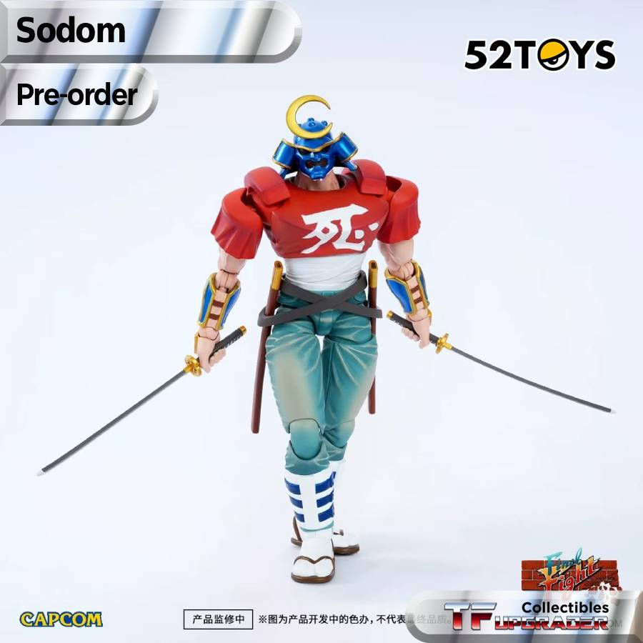 [Q1 2027] 52 Toys Final Fight FigLite Sodom 1/12 Scale Action Figure