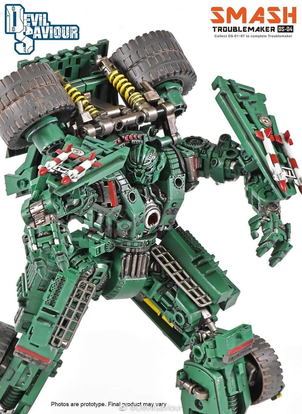 Thumbnail: [Pre-order] Devil Saviour DS-04 Smash Reissue Troublemaker Combiner