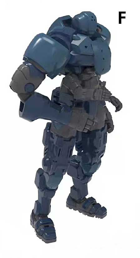 Thumbnail: [Pre-order] Warrior Workshop Loyalty 'G' Assist Humanoid Soldier 1/30 Figure