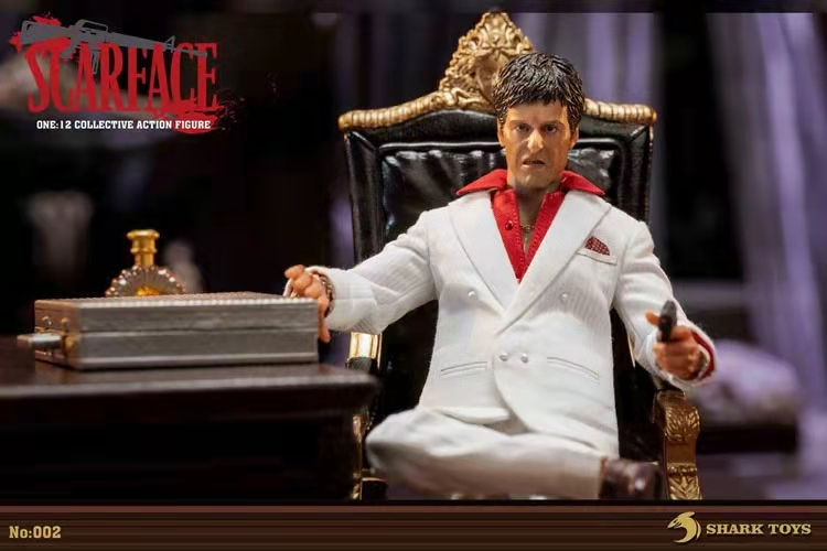 Thumbnail: [Pre-order] Shark Toys No.002 ScarFace Deluxe Edition 1/12 Scale Figure