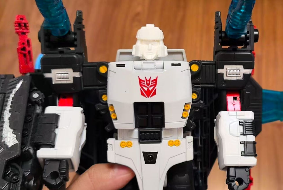 Thumbnail: 3D Printed Headsculpt for Transformers Figure 04 (Unpainted)