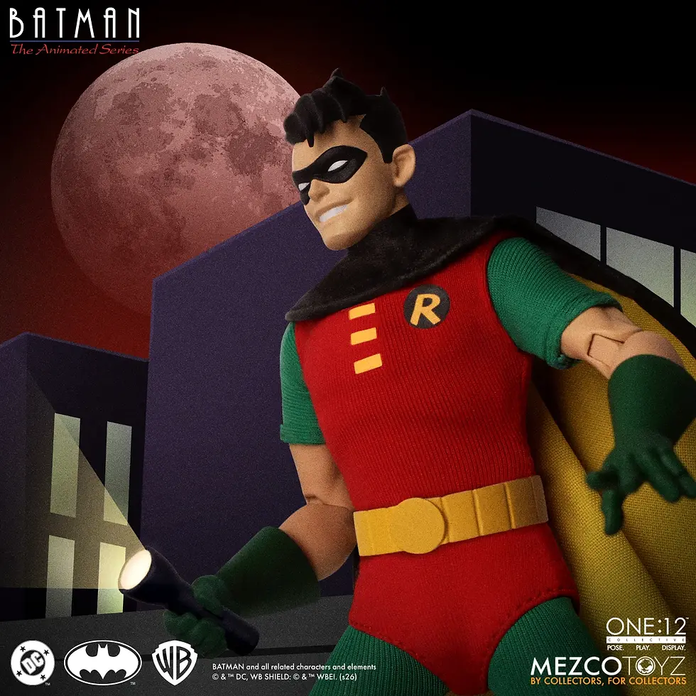 Thumbnail: [Q4 2026] Mezco Toyz Batman: The Animated Series One:12 Collective Robin