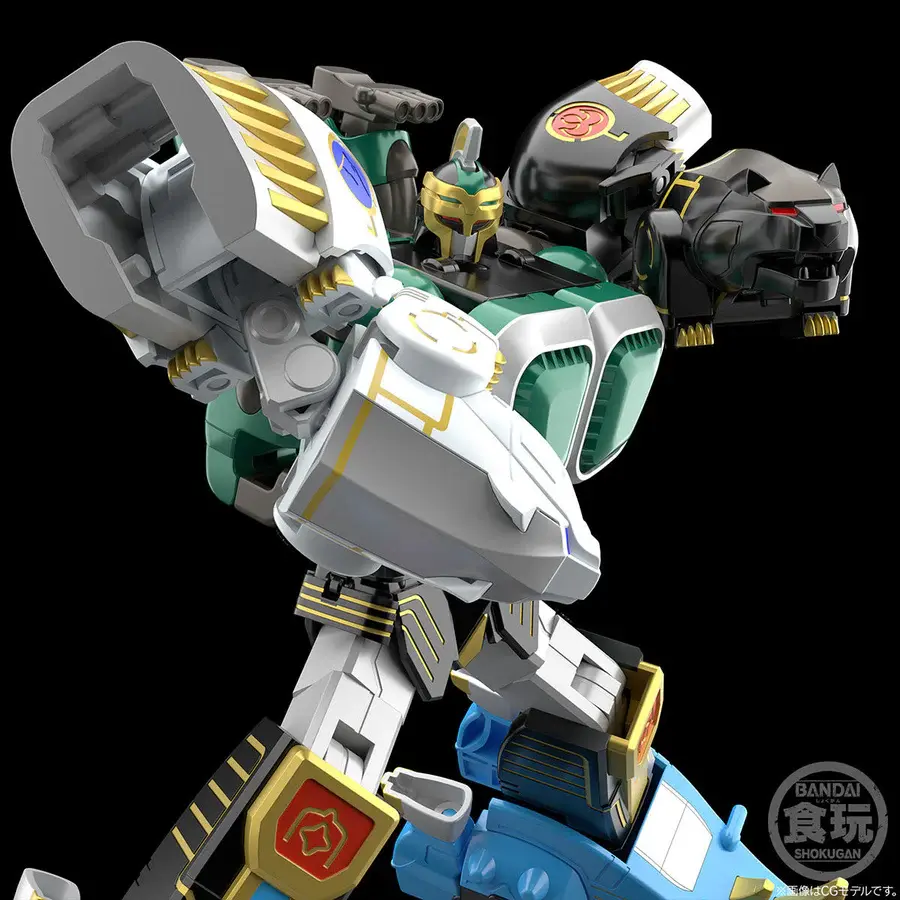Thumbnail: [Mar 2027] Bandai Hyakuju Sentai Gaoranger SMP Gao Muscle, Rhinos & Madillo Set