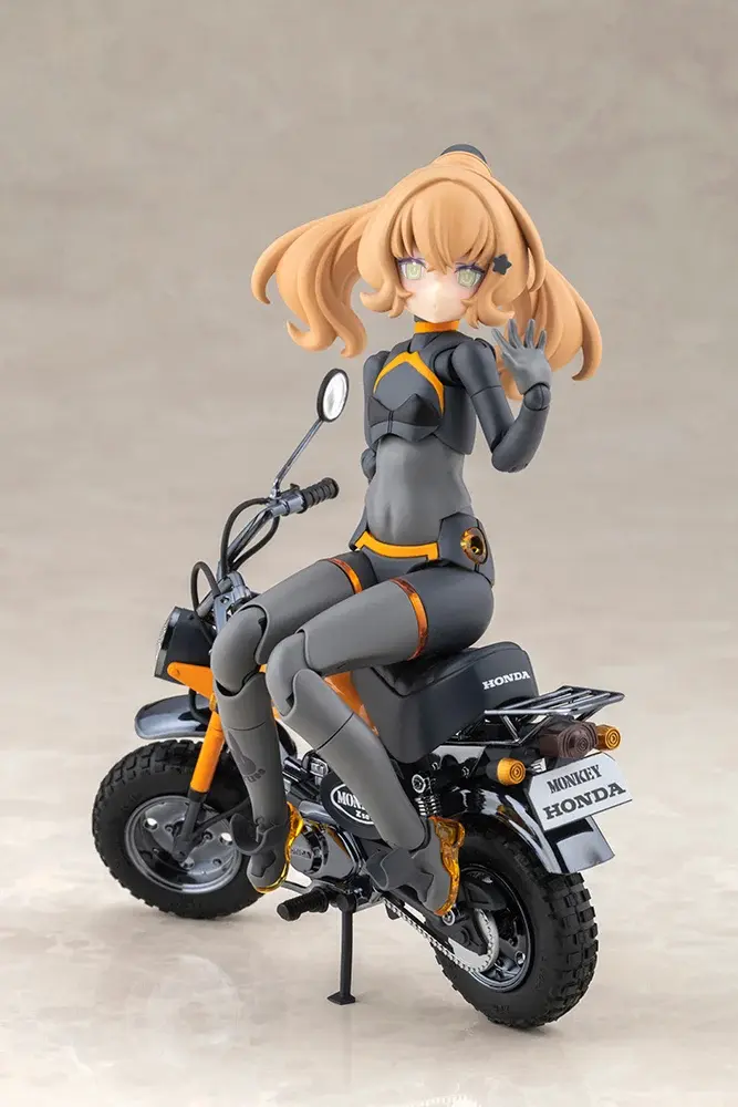 Thumbnail: [Dec 2026] Kotobukiya PUNI☆MOFU RACING TU with Honda Z50J-1 Monkey